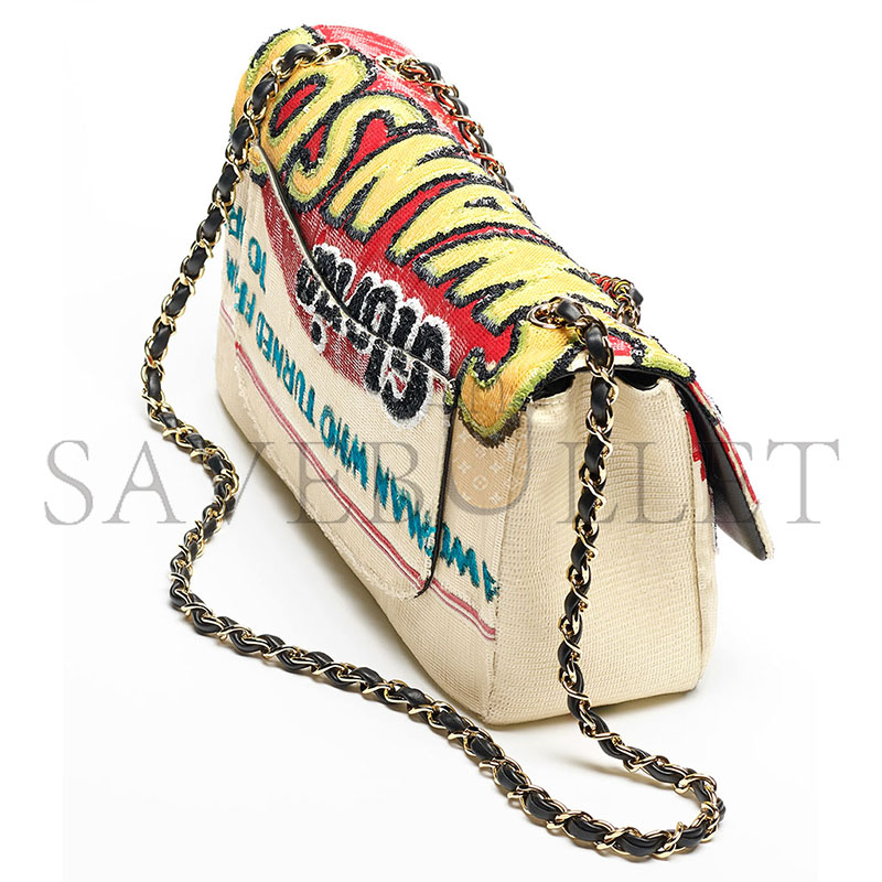 CHANEL MAXI FLAPBAG AS6281 (32*19.5*10cm)